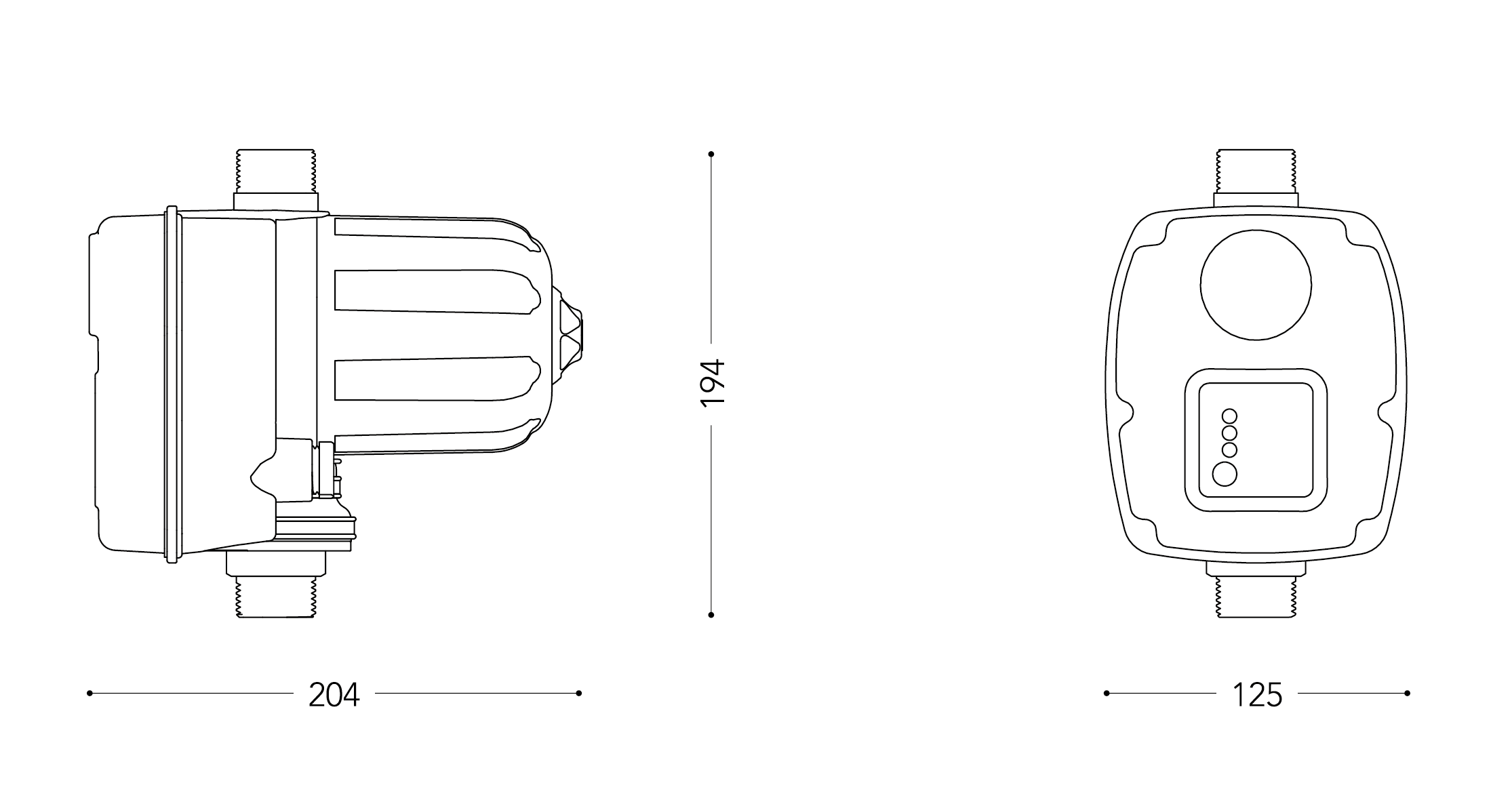 ست کنترل باریو تانک ایتال تکنیک مدل bario tank